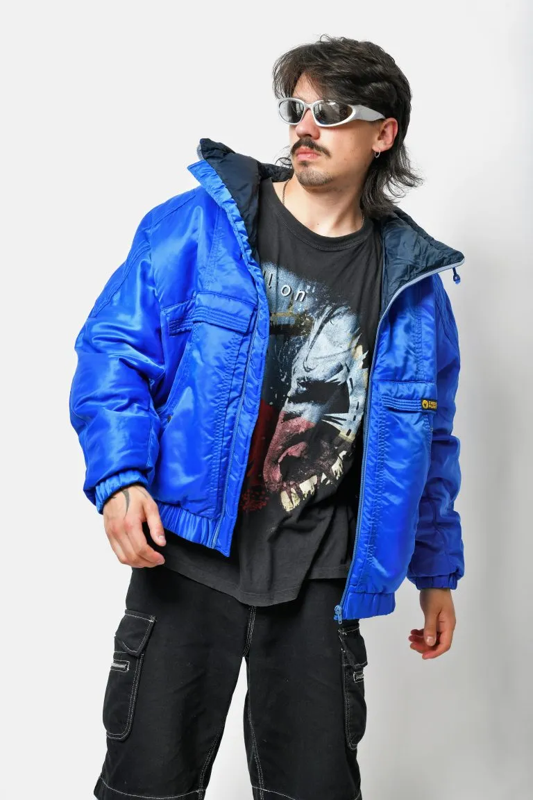 90s vintage puffer jacket