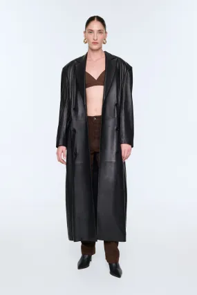 Aggie Leather Coat