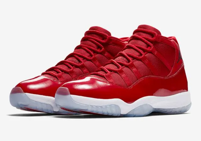 Air Jordan 11 Retro GS "Win like 96" Gym Red Boys 378038-623