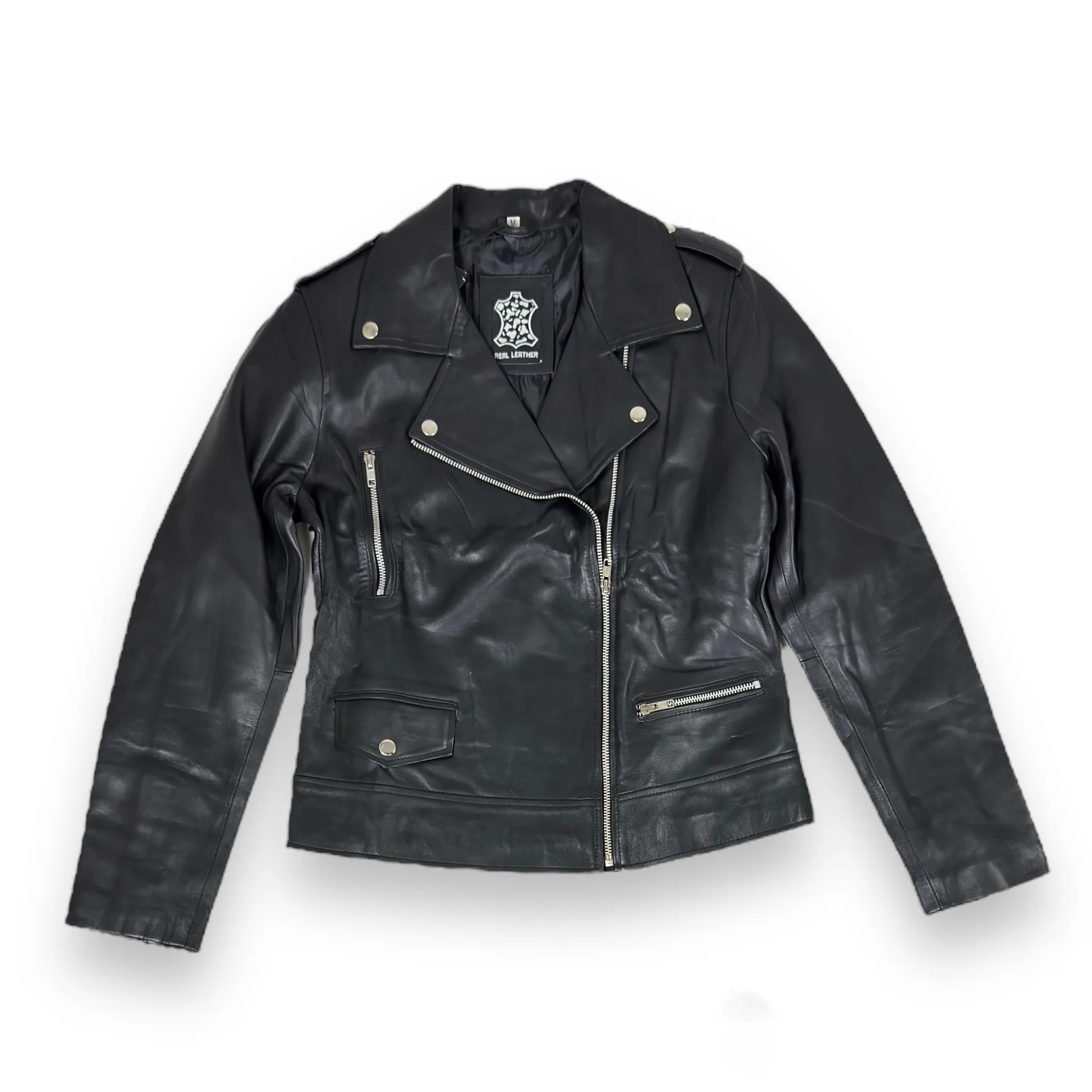 Amber Moto Leather Jacket - Daniel's Leather