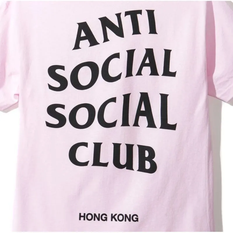 ANTI SOCIAL SOCIAL CLUB  |Crew Neck Unisex Street Style Short Sleeves