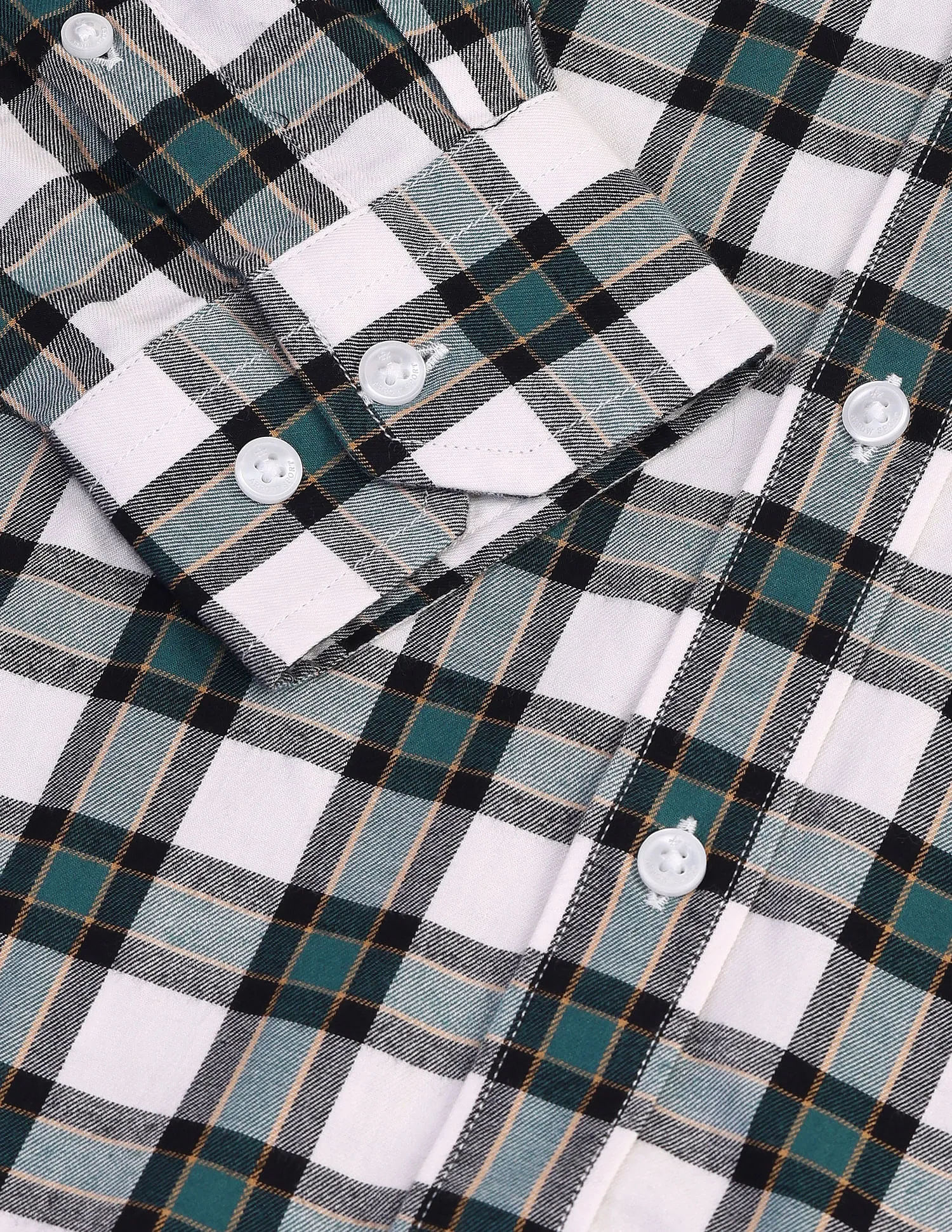 Arrow Sport Gingham Checks Cotton Shirt