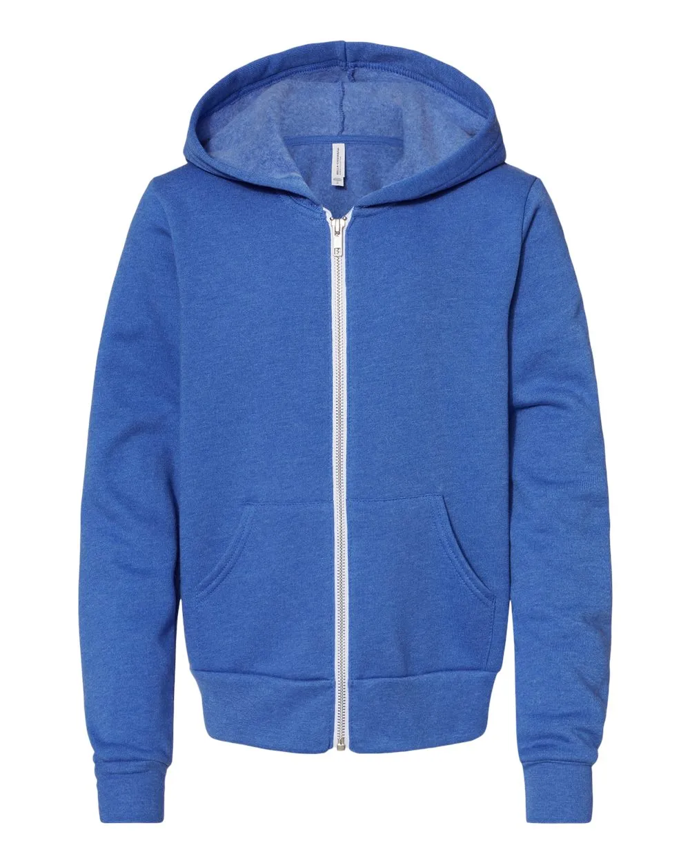 BELLA + CANVAS Youth Sponge Fleece Full-Zip Hoodie