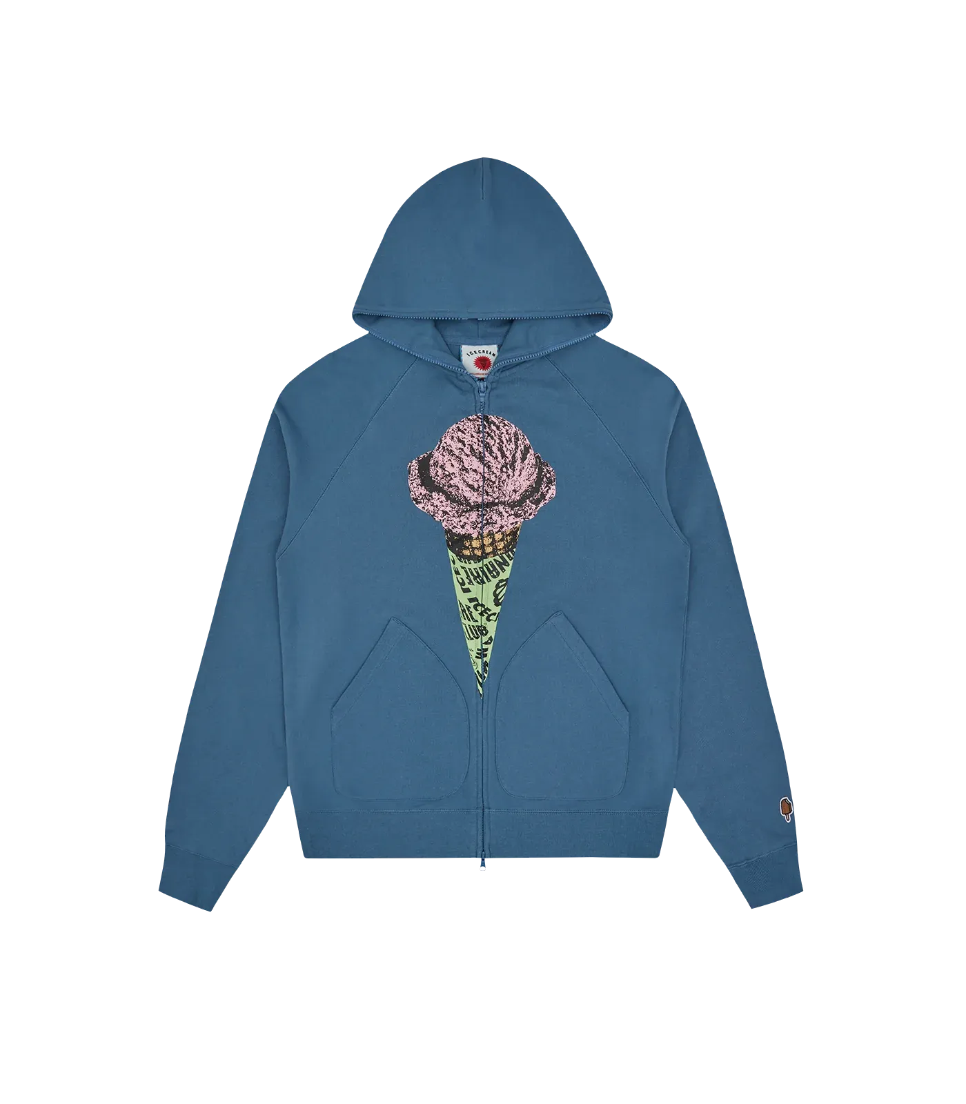 Billionaire Boys Club CONE ZIP HOOD BLUE