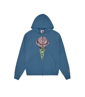 Billionaire Boys Club CONE ZIP HOOD BLUE