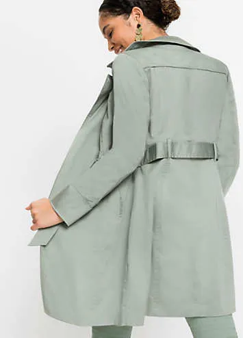 bonprix Belted Trench Coat | Grattan