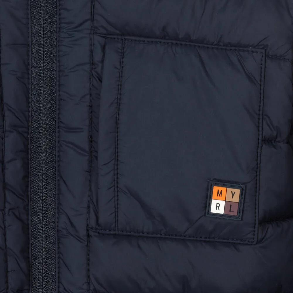 Boys Blue Puffer Jacket