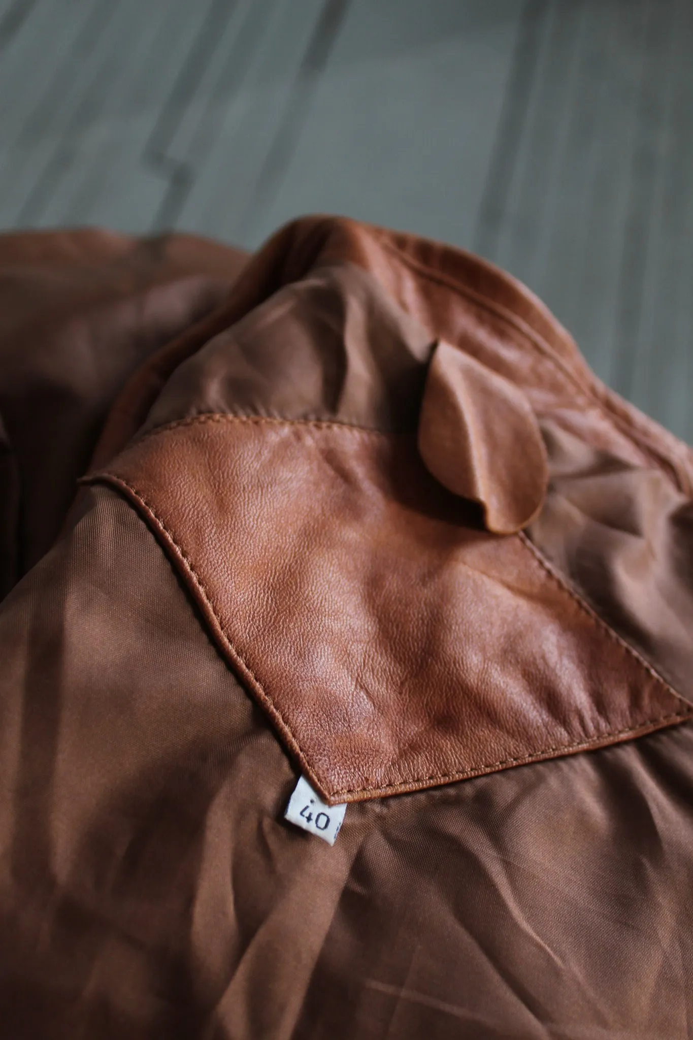 buttersoft honey leather jacket