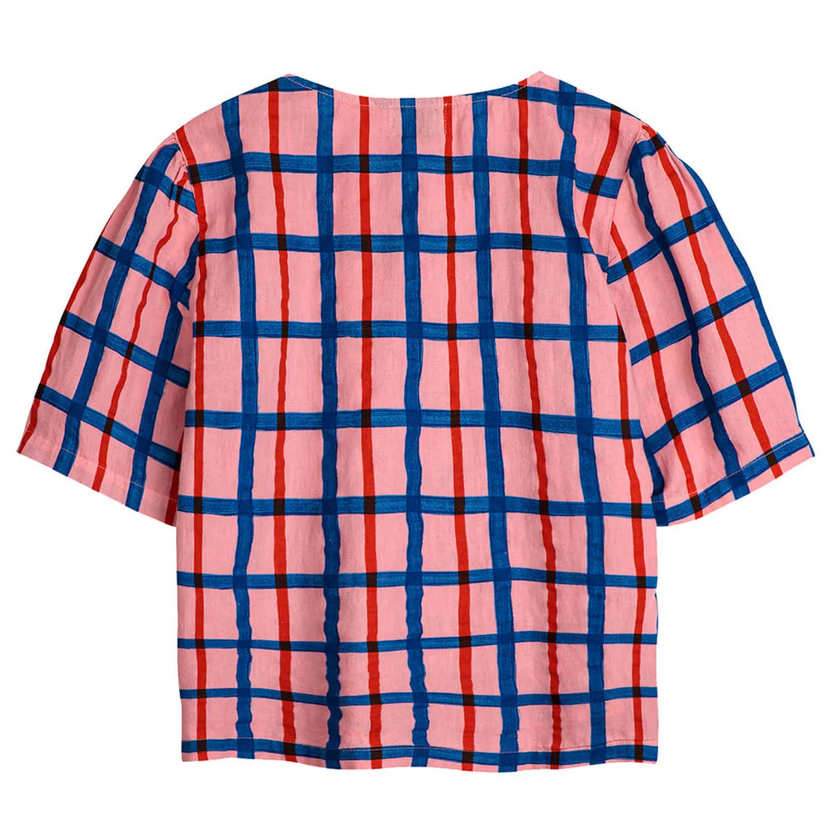 Buttoned Shirt - Pink Checks