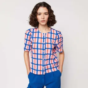 Buttoned Shirt - Pink Checks