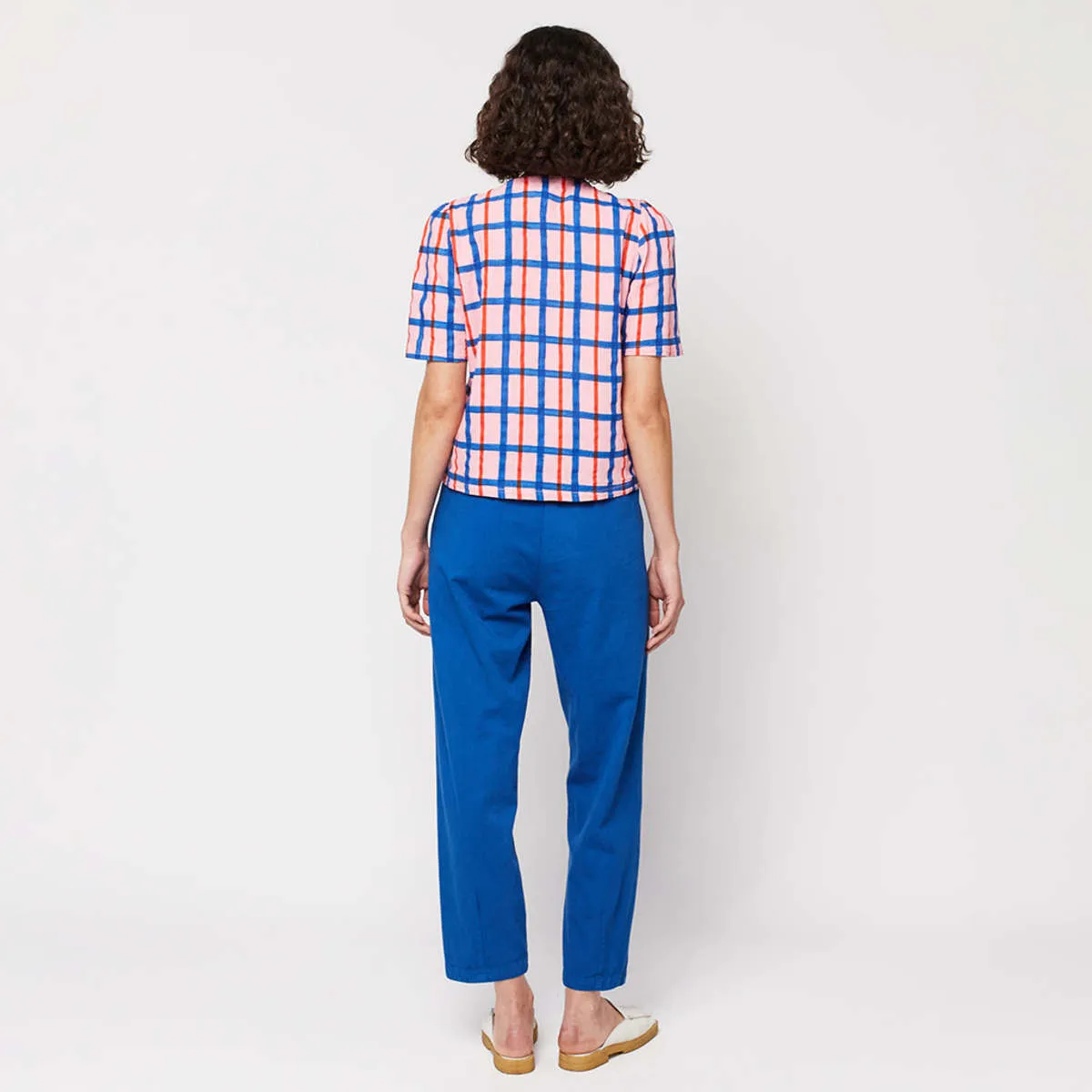 Buttoned Shirt - Pink Checks