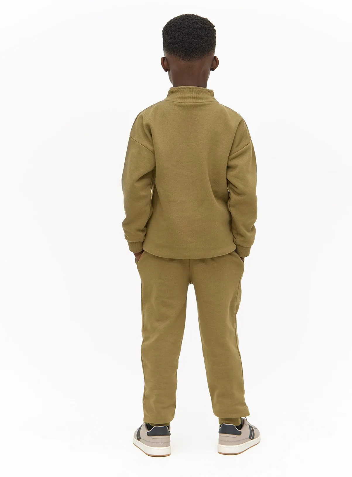 Buy Khaki Sweatshirt & Joggers 8 years | Jumpers and hoodies | Tu