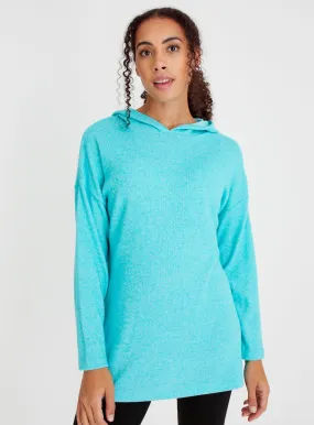 Buy Turquoise Soft Touch Coord Hoodie 22 | Hoodies and sweatshirts | Tu