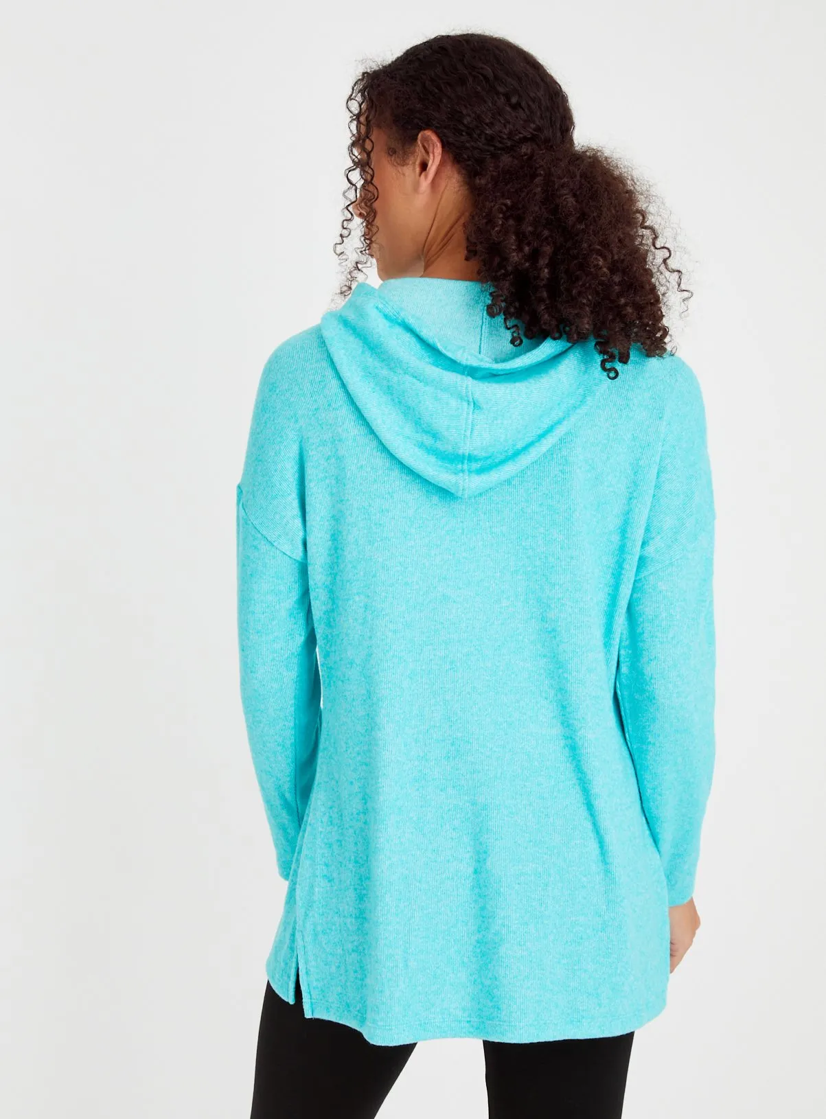 Buy Turquoise Soft Touch Coord Hoodie 22 | Hoodies and sweatshirts | Tu