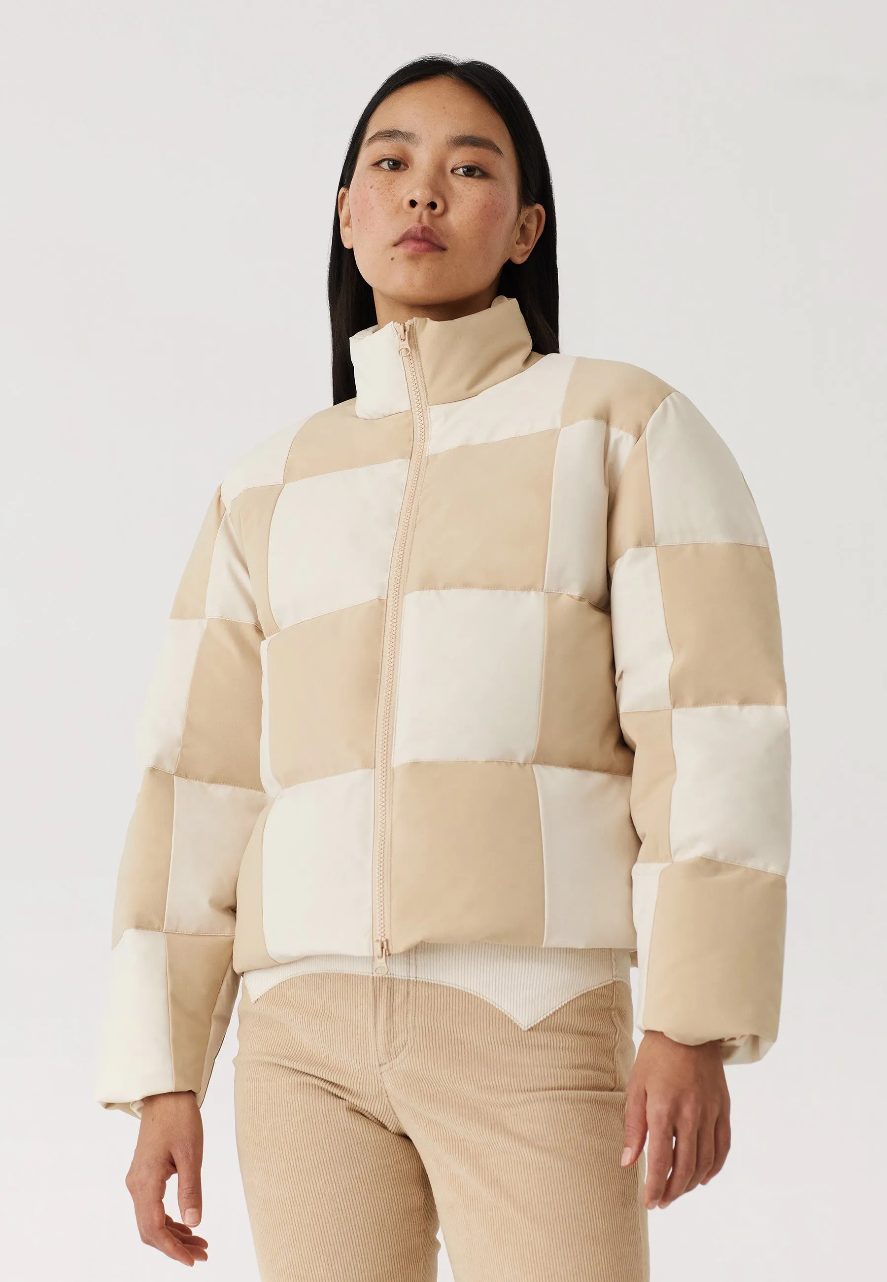 Buzz Puffer Jacket - ecru