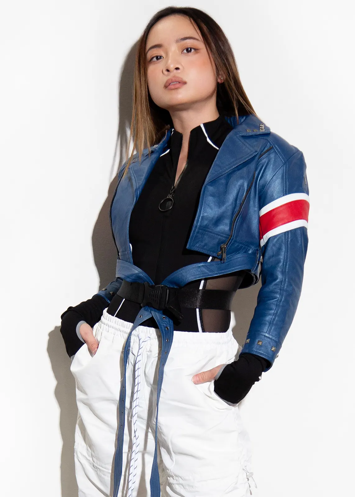 Cammy British Flag Jacket | Motorcycle Leather UK Flag Jacket