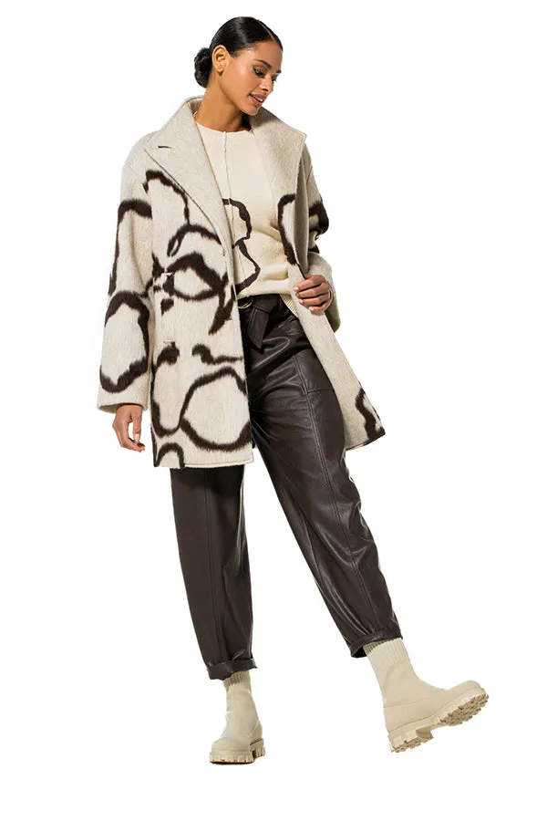 Caroline Biss FANTASY MID-LENGTH COAT