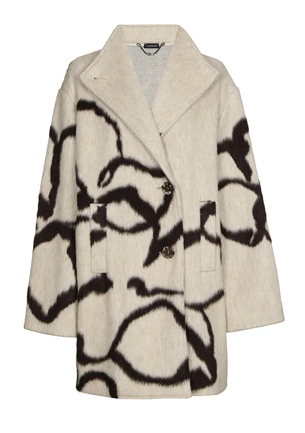 Caroline Biss FANTASY MID-LENGTH COAT