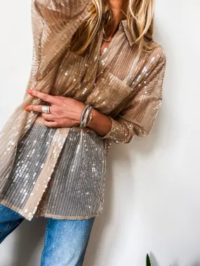 Charlie Sequin Shirt PREMIUM BRAND