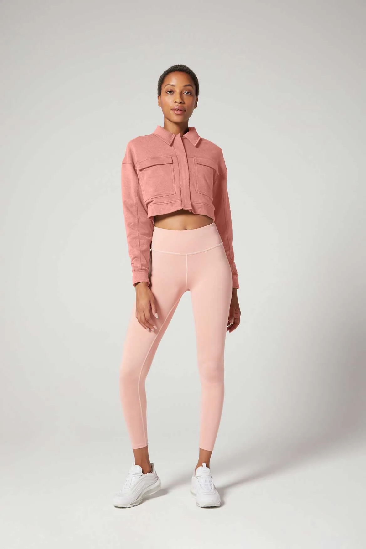 Charlie Shirt Jacket Rose Blush