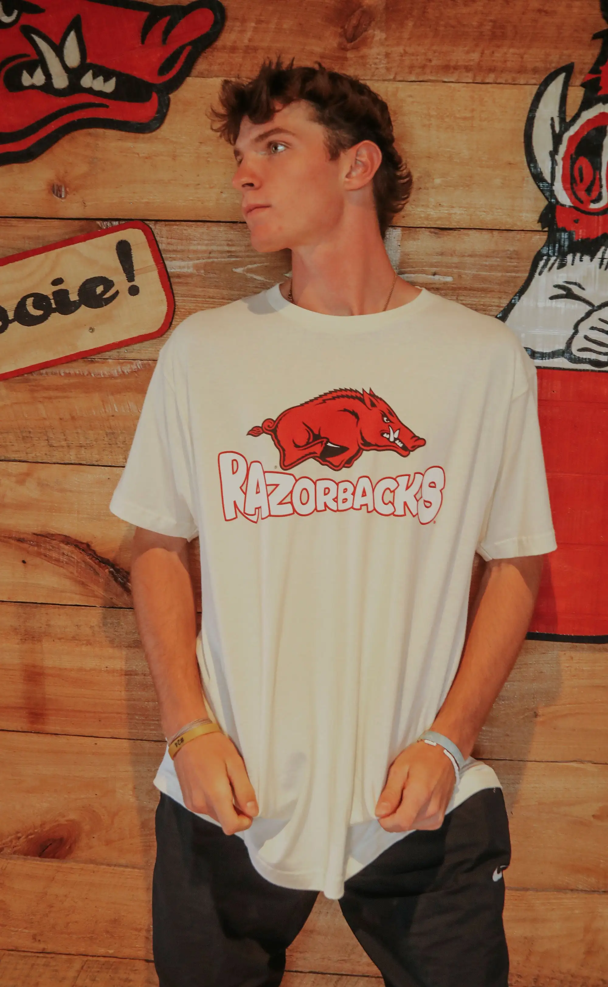 charlie southern: classic razorback bubble t shirt