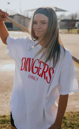 charlie southern: dingers only t shirt