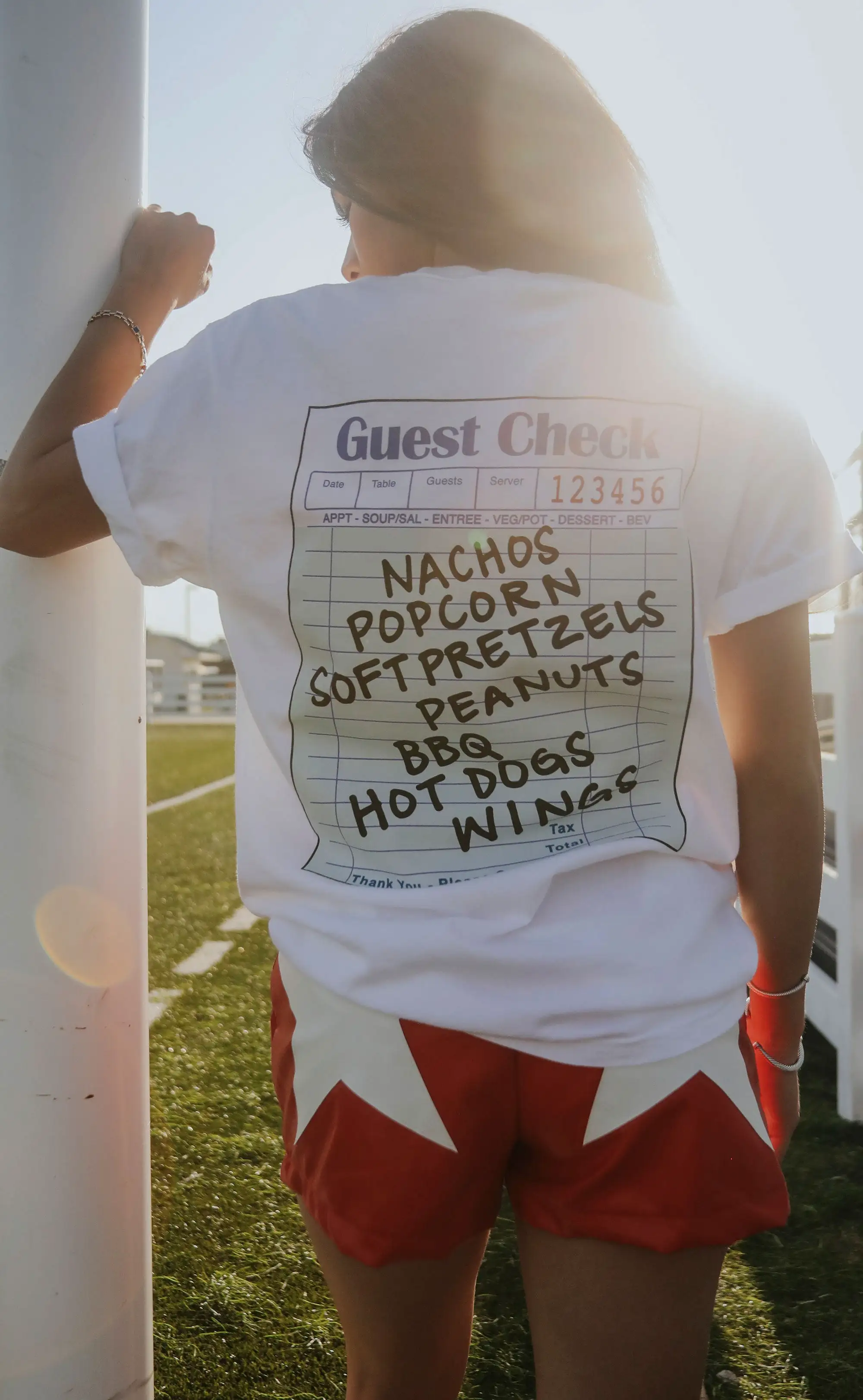 charlie southern: quarterback and stadium snacks t shirt