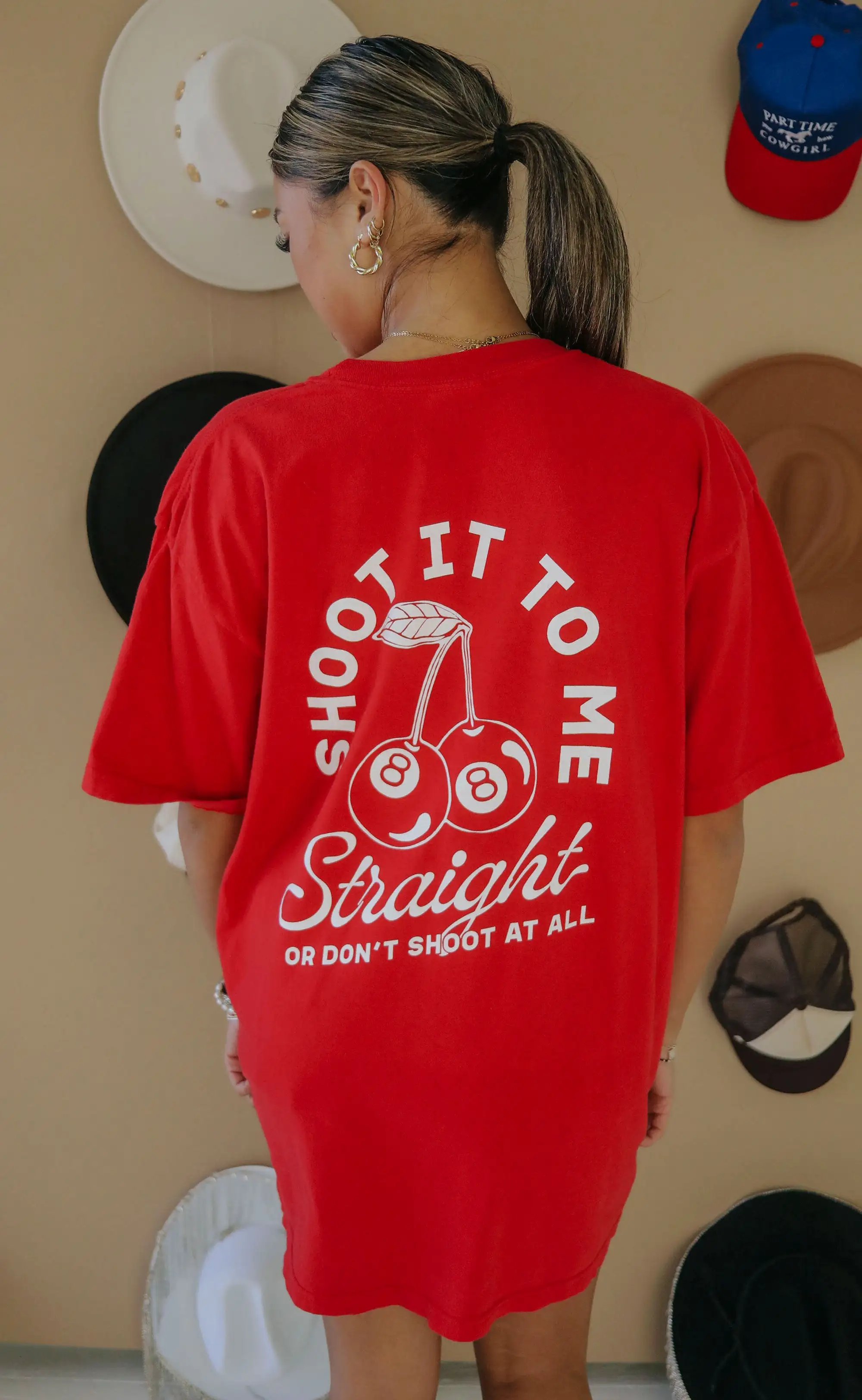 charlie southern: straight shooter t shirt