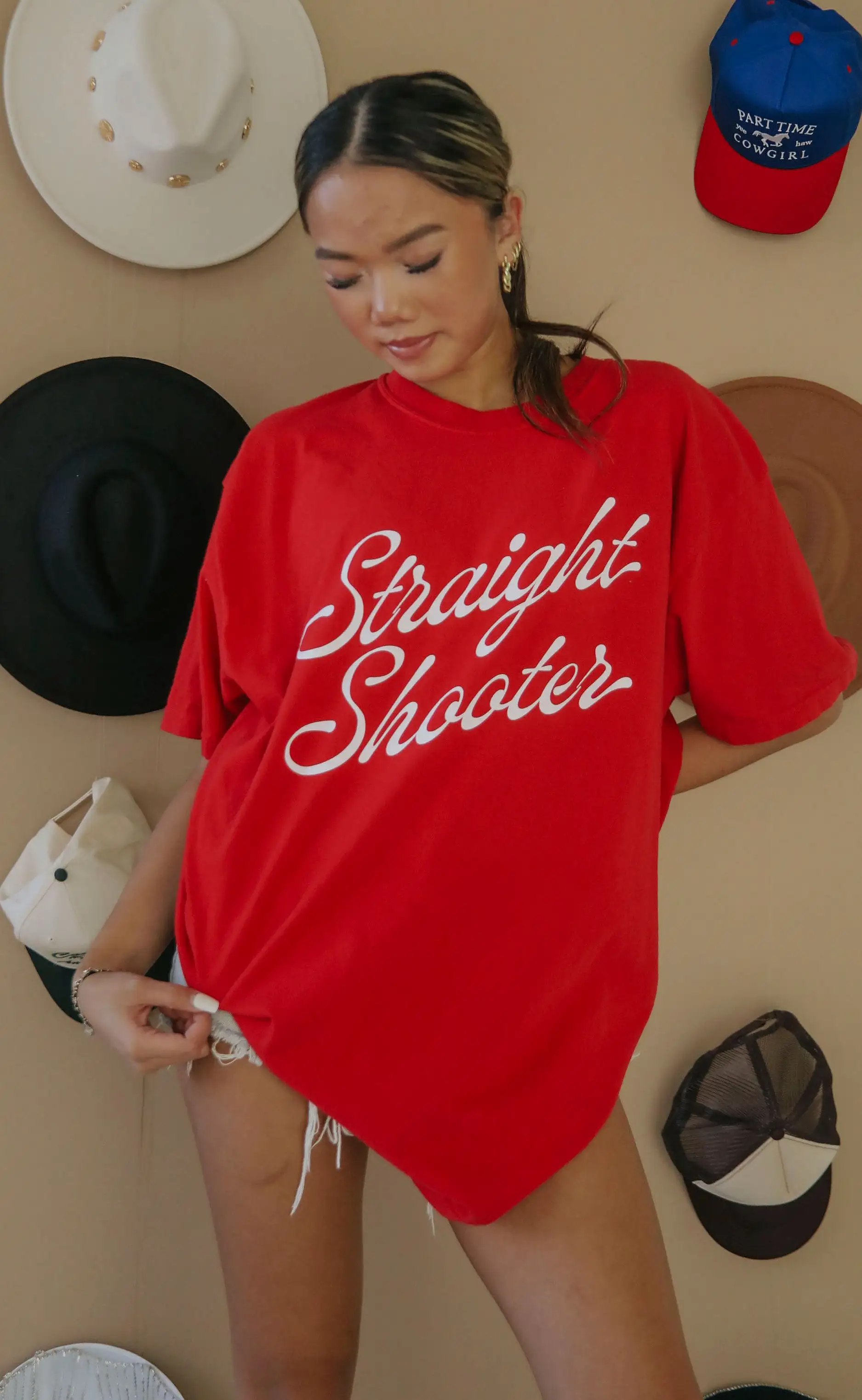 charlie southern: straight shooter t shirt