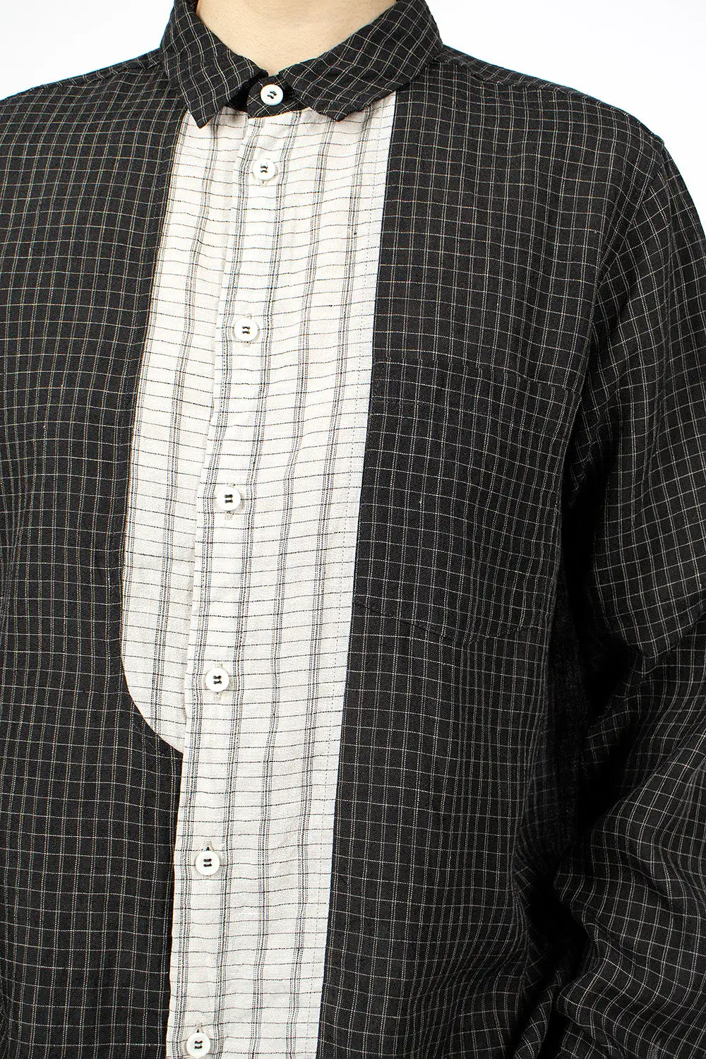 Check Shirt Charcoal