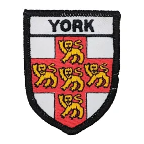 City of York Coat of Arms Embroidered Patch Badge