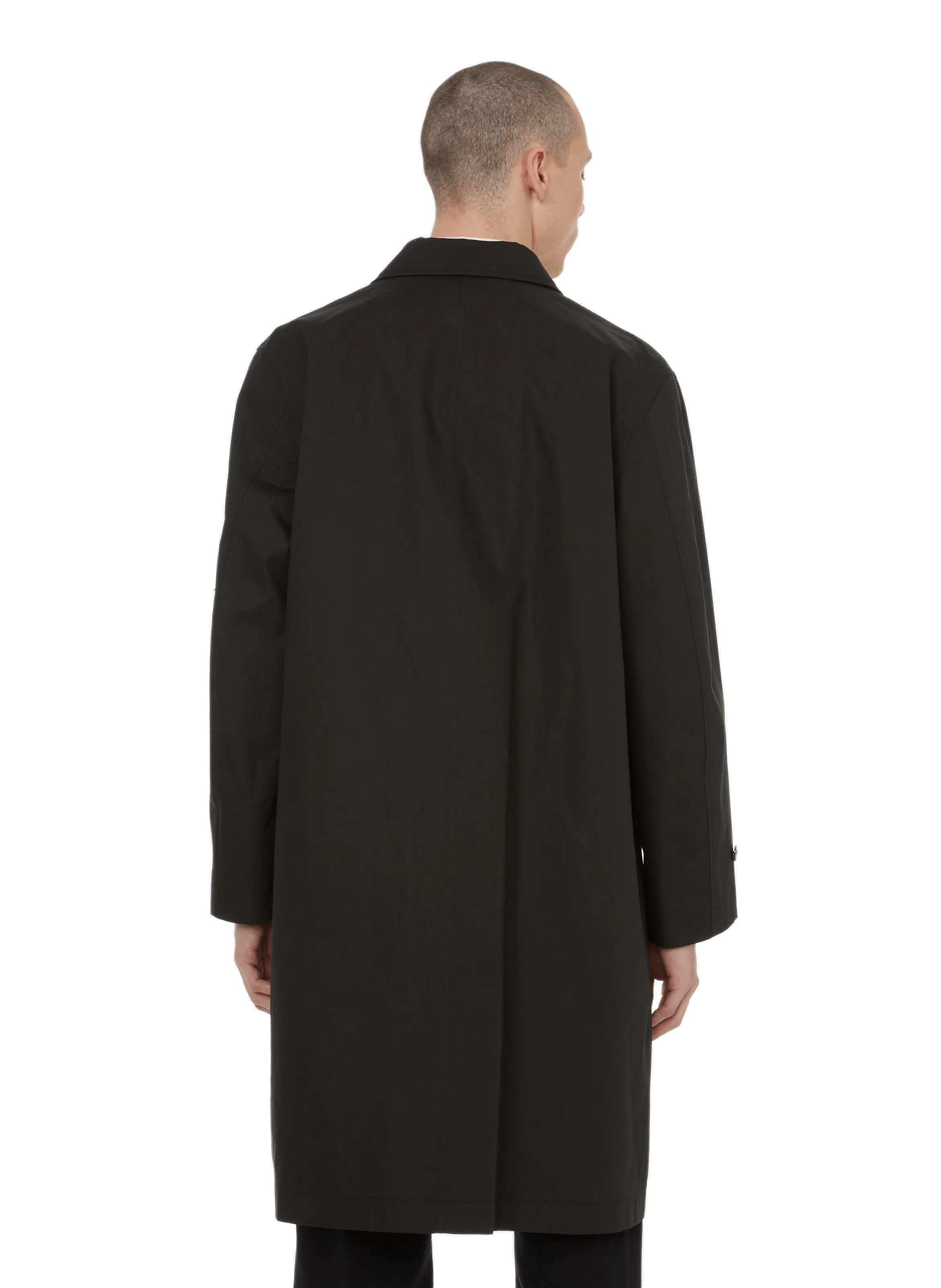 CLOSED  Cotton trench coat - Black