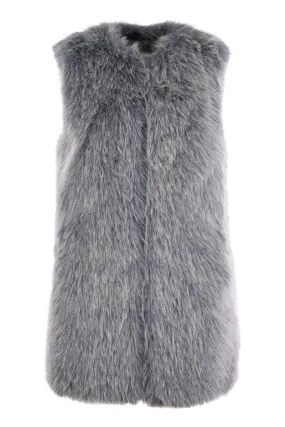 CRUELTY-FREE FUR SLEEVE COAT