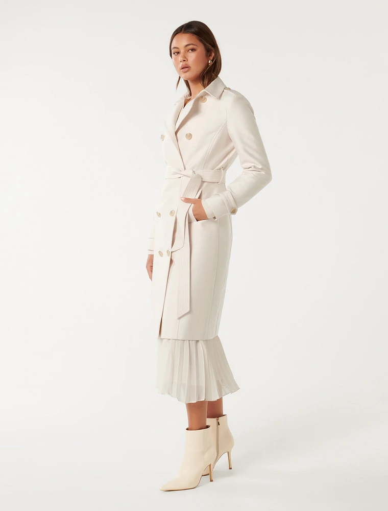 EverNew Bianca Mac Trench Coat