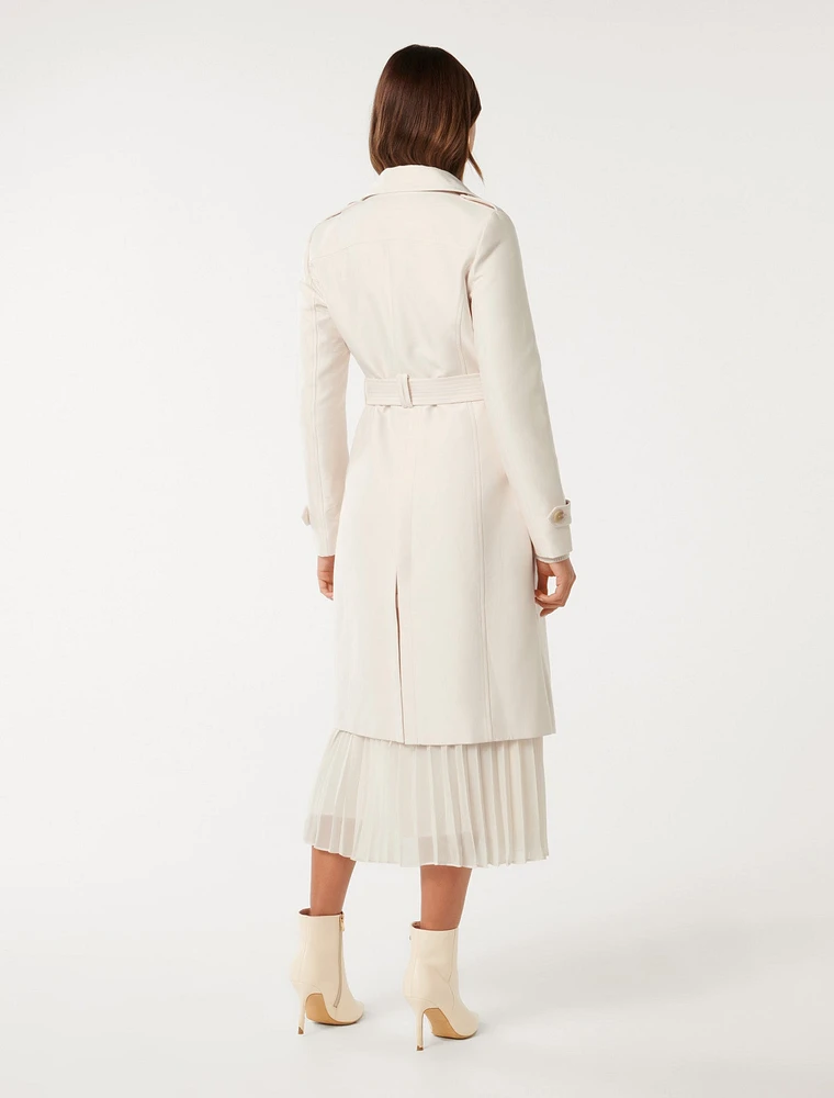 EverNew Bianca Mac Trench Coat