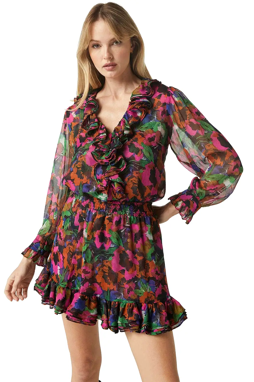 Florence Top - Jeweltone Flora