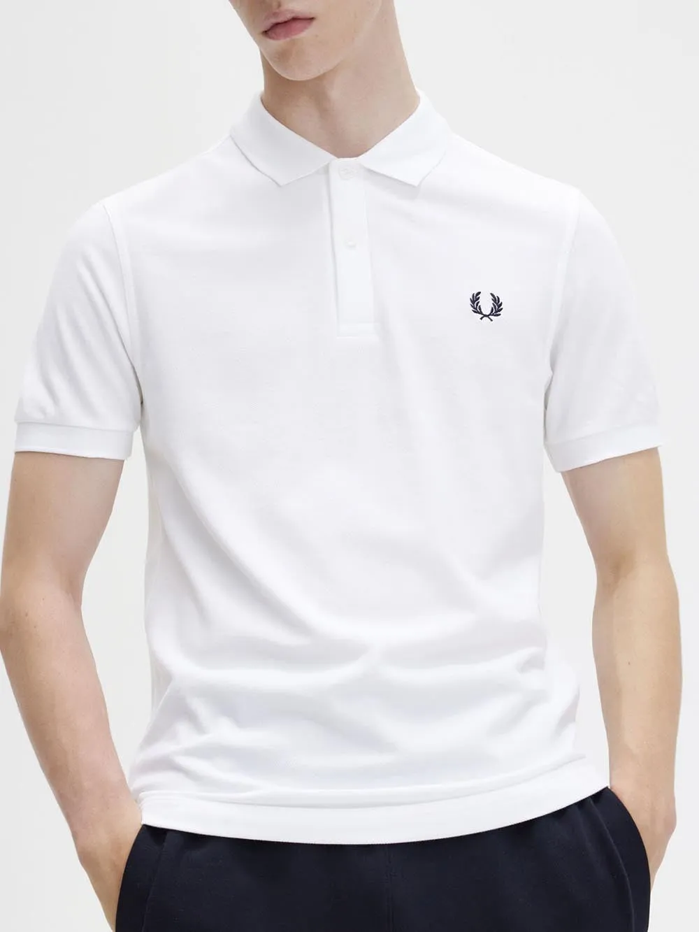 Fred Perry Polo Uomo Bianco