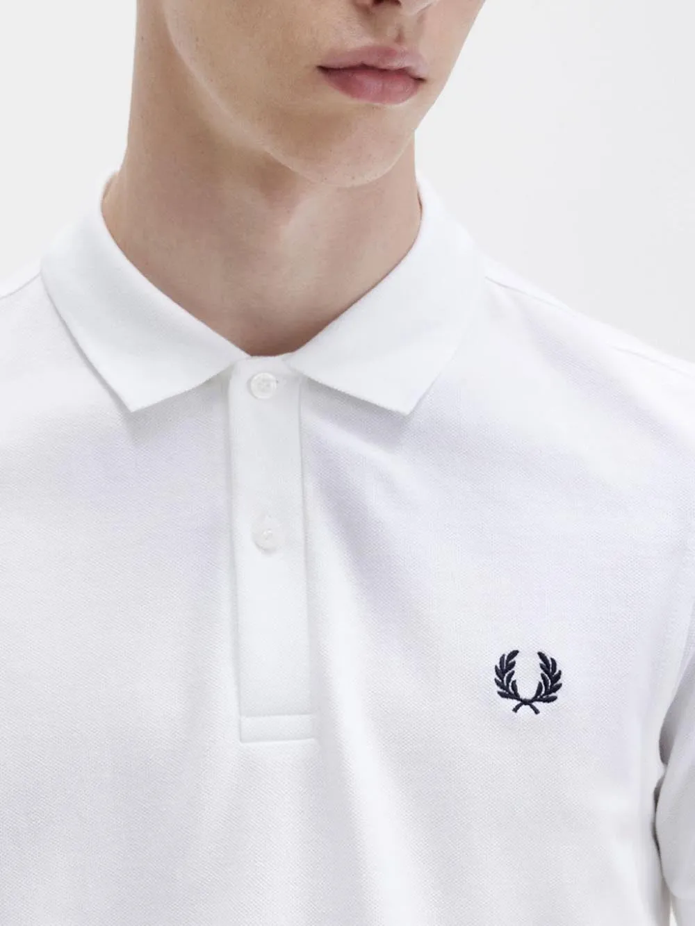 Fred Perry Polo Uomo Bianco