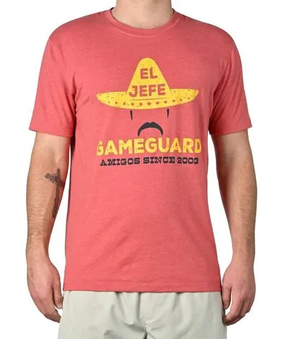 GameGuard El Jefe Graphic Tee In Lava Rock