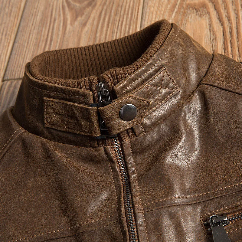 Genuine leather jacket Messoni