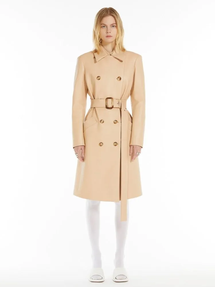 GIOSTRA - NAPPA LEATHER TRENCH COAT