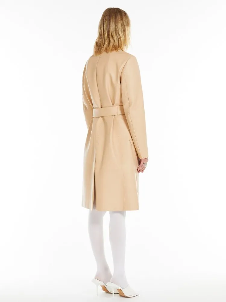 GIOSTRA - NAPPA LEATHER TRENCH COAT