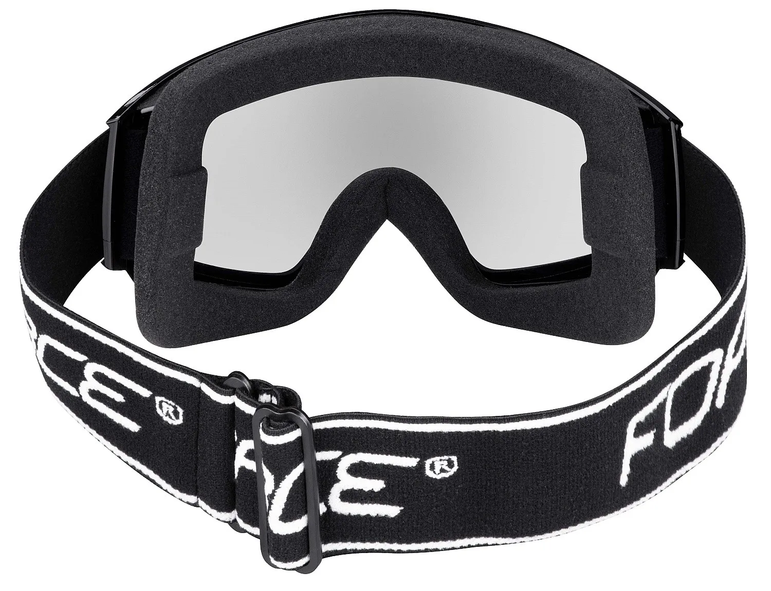 glasses FORCE Downhill - Black/Transparent