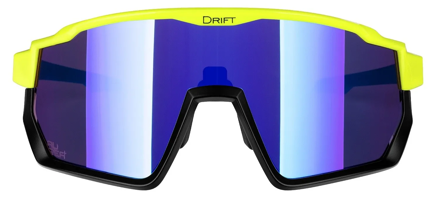 glasses FORCE Drift - Fluo Black/Blue