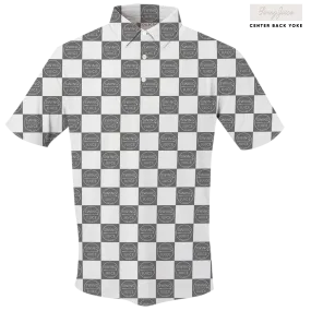 Golf SJ Checkerboard Men's Polo