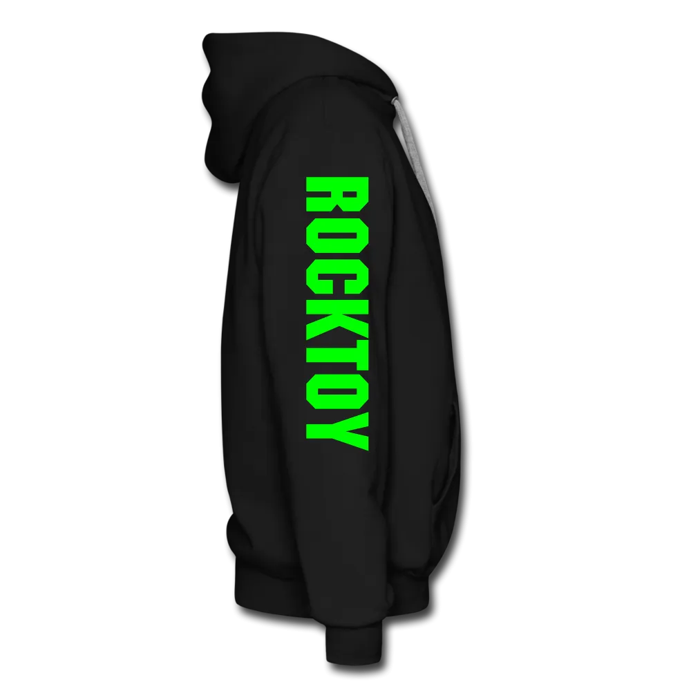 Green Jeep Rocktoy Rock Climber Car Art Men’s Premium Hoodie