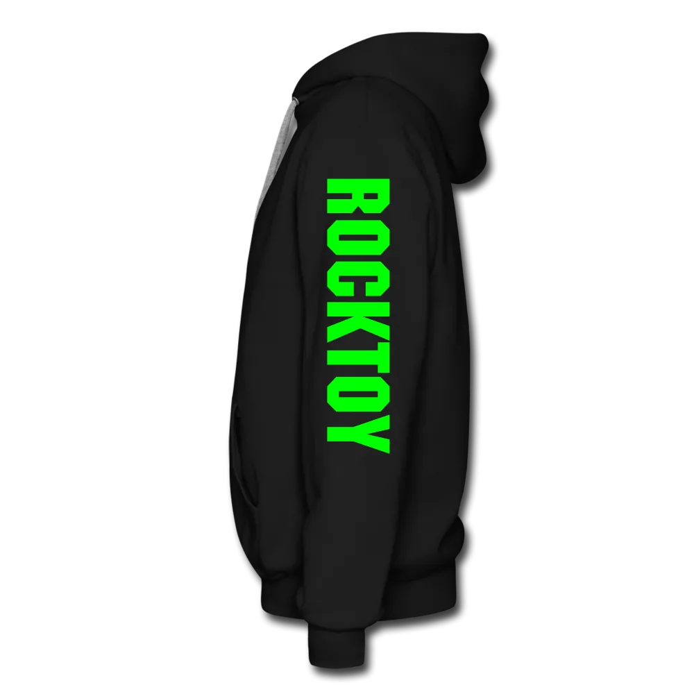 Green Jeep Rocktoy Rock Climber Car Art Men’s Premium Hoodie