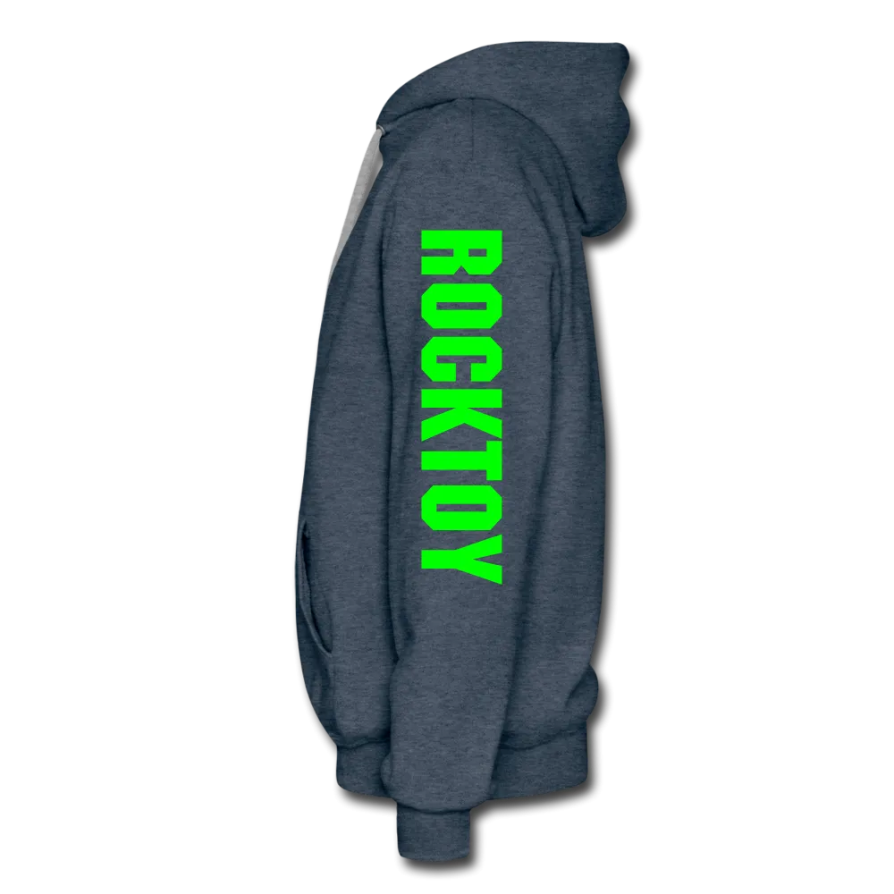 Green Jeep Rocktoy Rock Climber Car Art Men’s Premium Hoodie