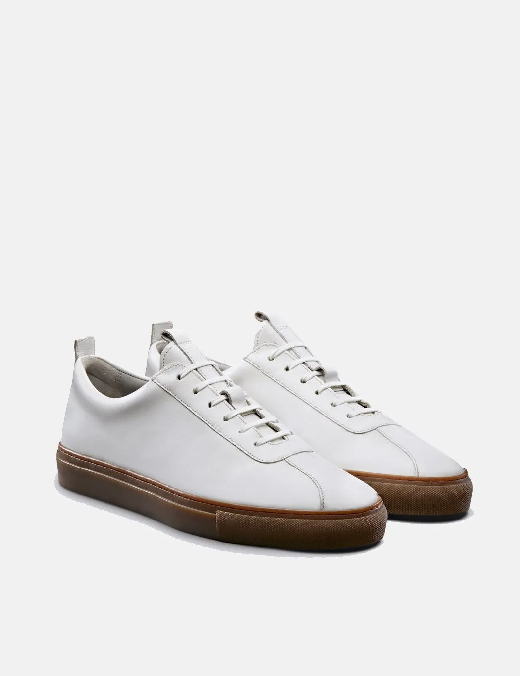 Grenson Sneaker 1 - White/Gum