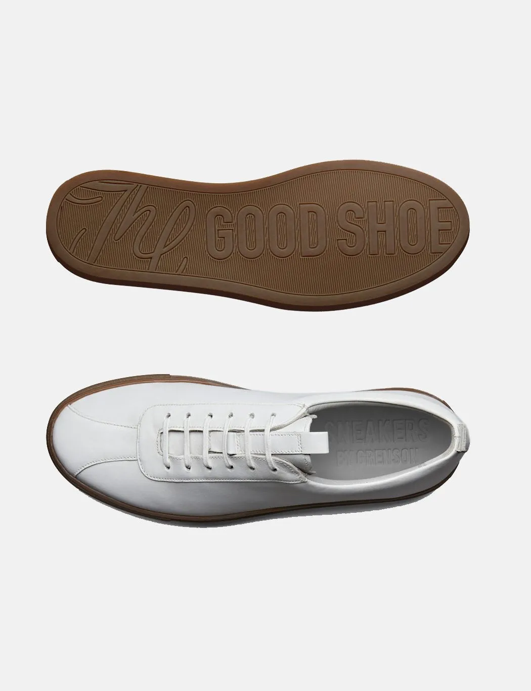 Grenson Sneaker 1 - White/Gum